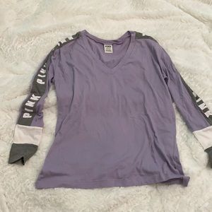 VS Pink Long Sleeve Tee